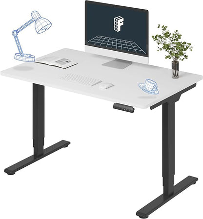 FLEXISPOT E6 3-Stage Dual Motor Electric Standing Desk 48 x 30 Sit Stand Up Desk by FlexiSpot