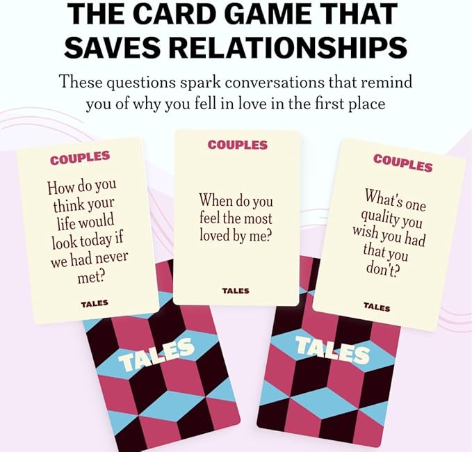 TALES 150 Conversation Starter Cards, Couples Edition, Valentines Day Gift - Image 3