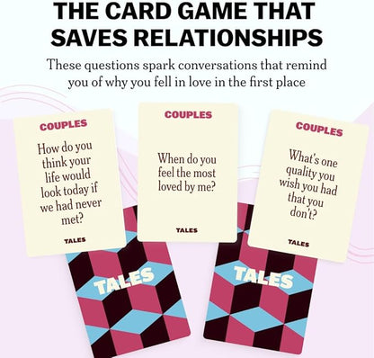 TALES 150 Conversation Starter Cards, Couples Edition, Valentines Day Gift - Image 3