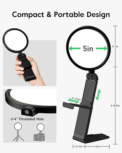 Computer Zoom Lighting for Video Conference, 3000K-6500K for Video - Image 7