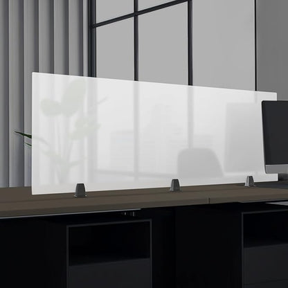 Desk Divider for Students and Desk Privacy Panel, Frosted Acrylic Plexiglass - Image 5