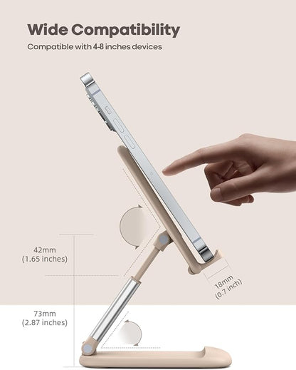 Lamicall Khaki Phone Holder for Desk - Image 5