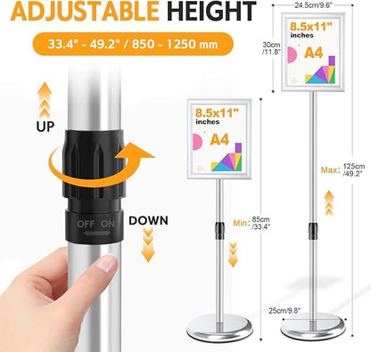 RedChili Adjustable Sign Holder Stand - Image 2