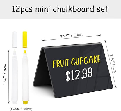 PigPotParty Acrylic Mini Chalkboard Signs - Image 2