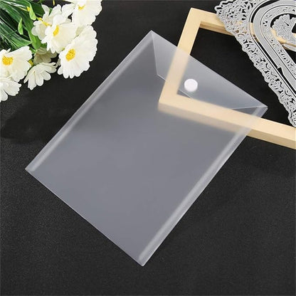 Large Stamp & Die Storage Pockets Resealable Clear Plastic Seal Bags Storage - Image 9