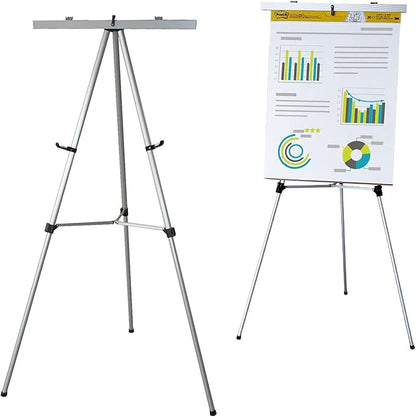 Lightweight Aluminum Flip-Chart Presentation Easel, 70 Inches by Audio-VisualDirect