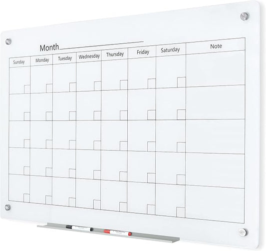 J&J worldwide Magnetic Whiteboard Calendar, by JJworldwide