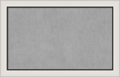 Amanti Art Silver Framed Magnetic Board 30x46 Large Vision Board by AmantiArt