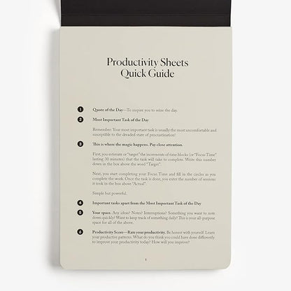 Intelligent Change 3-Month Productivity Planner Sheets and Tools - Image 5