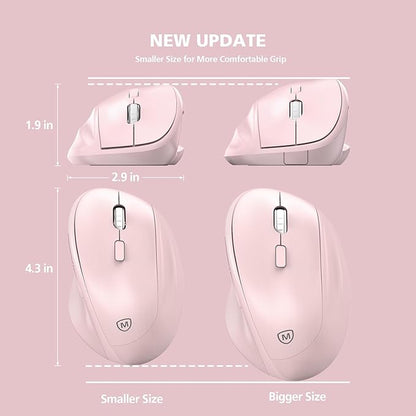 MICROPACK Digitally Yours Ergonomic Wireless Mouse - Image 8