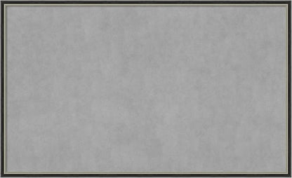 Amanti Art Black Framed Magnetic Board 25x41 Large Vision Board by AmantiArt