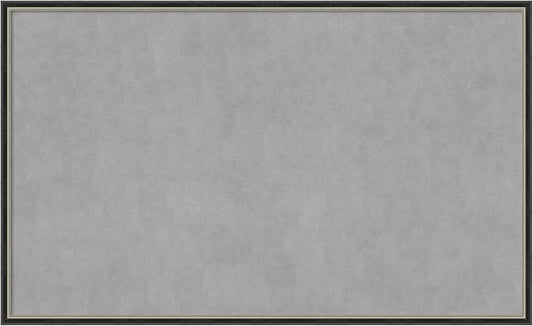 Amanti Art Black Framed Magnetic Board 25x41 Large Vision Board by AmantiArt