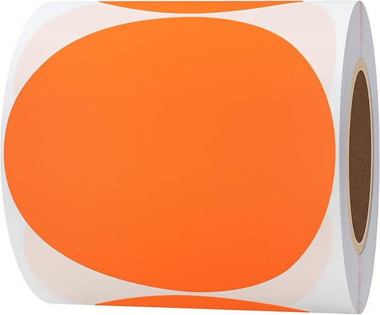 Hybsk Round Color Coding Circle Dots Labels Warehouse Inventory Organizer by HYBSK