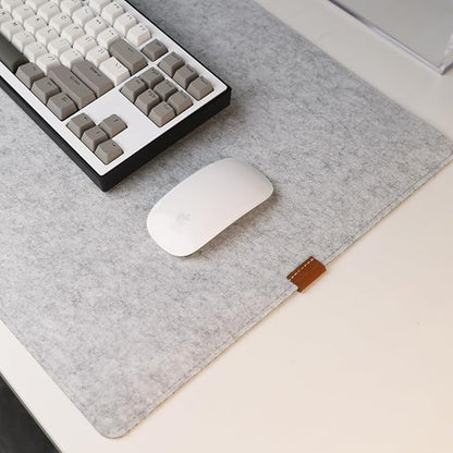 Bright Stone Felt Desk Mat, Non-Slip Mouse Pad, 31.5"x15.7" Office Supplies - Image 5