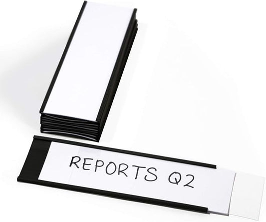 SmartSign Magnetic 'C' Channel Label Holders | 2" x 6" by SmartSign