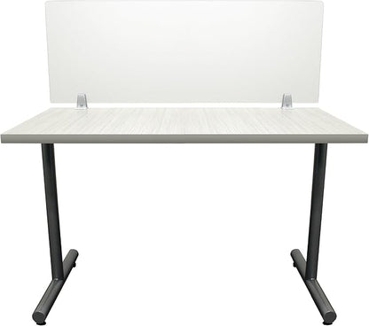 OBEX Frosted Acrylic Desk Mounted Privacy Panel by OBEX