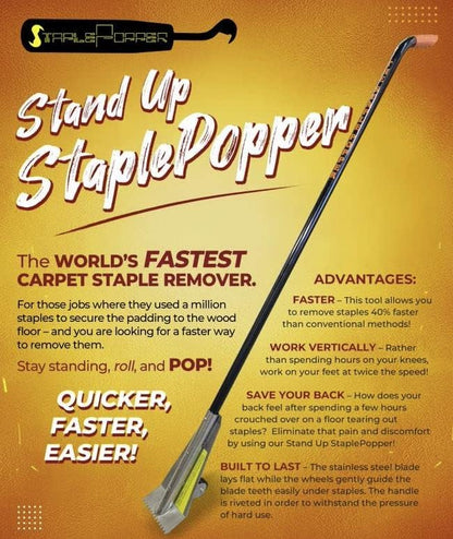 The Staple Popper – Stand Up Carpet Staple Remover Tool | Heavy Duty Staple - Image 6