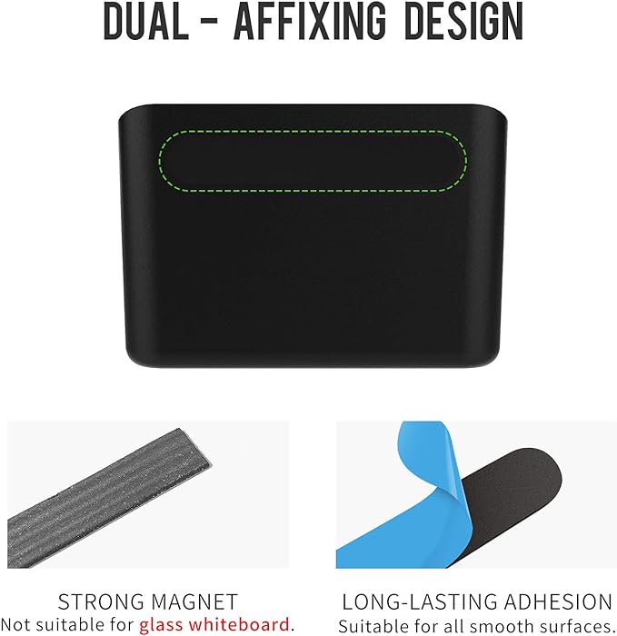 loukin Magnetic Marker Holder, Dry Erase Marker Holder, Remote Control Holder - Image 3