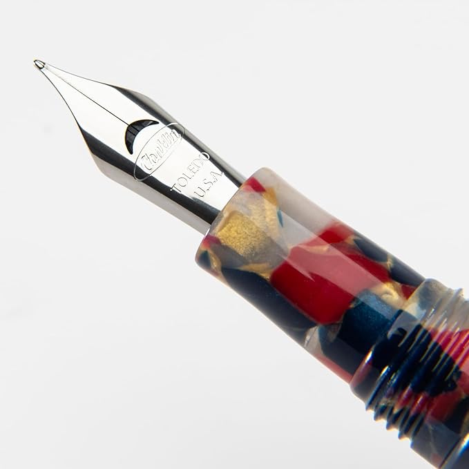 Conklin All American Fountain Pen in Old Glory – Medium Nib, Patriotic Red - Image 9