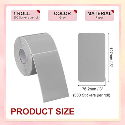 PATIKIL 3 x 5 Inch Rectangle Inventory Color Coding Labels 1 Roll, Square - Image 2