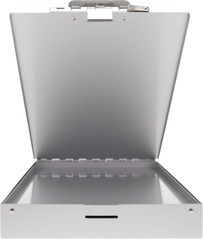 Saunders Metal Clipboard with Storage, Letter Size Paper Organizer, Steel Clip - Image 6