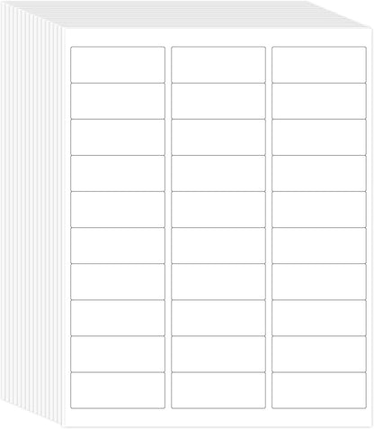 L LIKED Printable Address Labels, 000 Stickers, 30 per Sheet, Mailing Labels by LLIKED