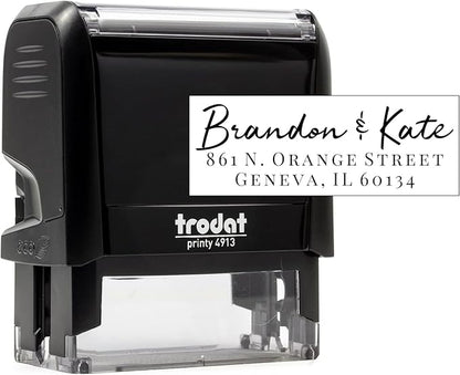 Self Inking Modern Address Stamps | Custom Return Address Stamper by 904Custom
