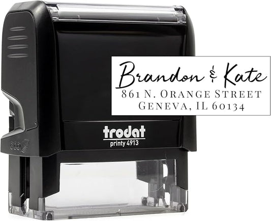 Self Inking Modern Address Stamps | Custom Return Address Stamper by 904Custom