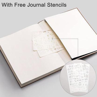 EMSHOI Dotted Journal Bullet Notebook, 192 Numbered Pages B5 Large Dot Grid - Image 5