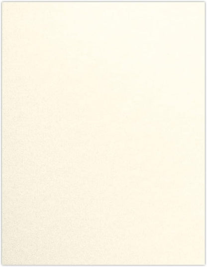 LUXPaper 8.5" x 11" Cardstock | Letter Size | Champagne Metallic | 105lb. Cover by LUXPaper