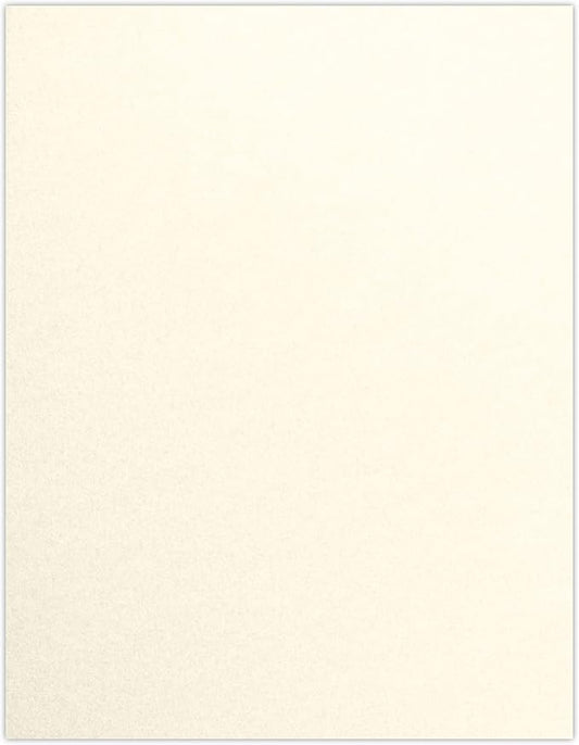 LUXPaper 8.5" x 11" Cardstock | Letter Size | Champagne Metallic | 105lb. Cover by LUXPaper
