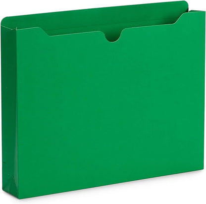 Blue Summit Supplies 1 Inch File Jackets, Expandable Folders, Heavy Duty 1 Inch - Image 6