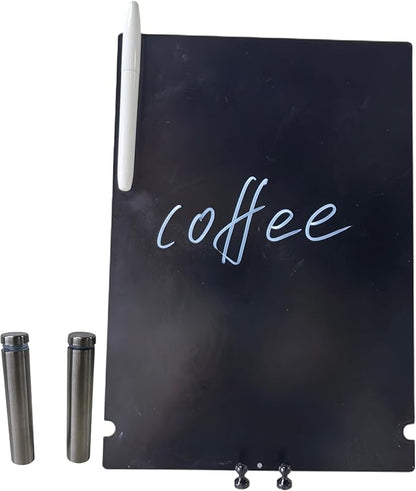 12 x 9 Inch Magnetic Bulletin Board Dry Erase Memo Board Freestanding Metal - Image 3
