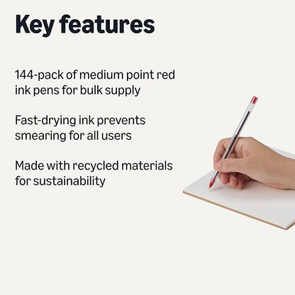 Amazon Basics Ballpoint Pens, 144 Pack - Image 2