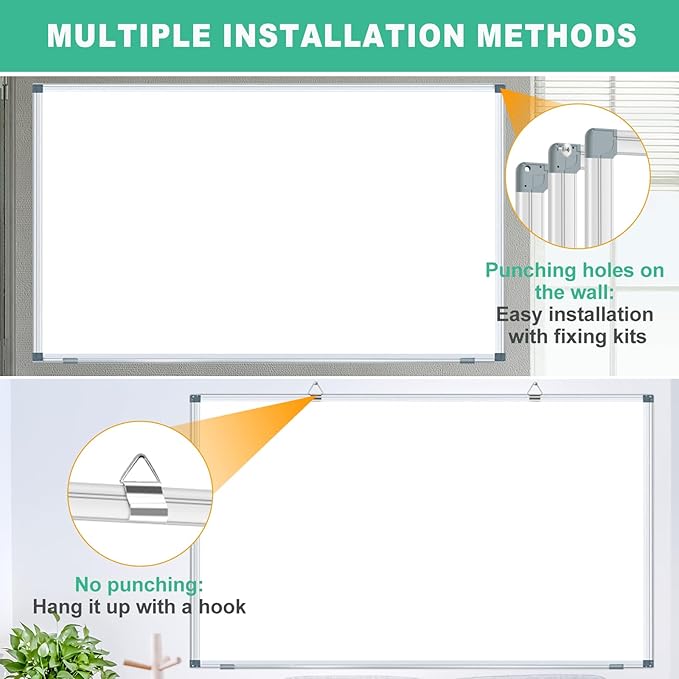 H-Qprobd 72"x48" Large Dry Erase Board - Image 4