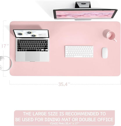 Writing Desk Pad Protector, YSAGi Anti-Slip Thin Mousepad - Image 5