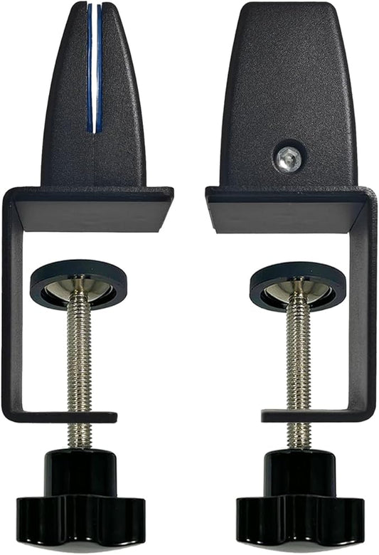 Jhanw Desk Divider Clamp For 1/8" To 0.51" Panel, Adjustable Desk Partition by Jhanw