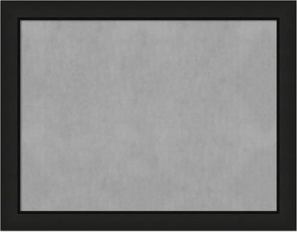 Amanti Art Black Framed Magnetic Board 21x27 Medium Vision Board by AmantiArt