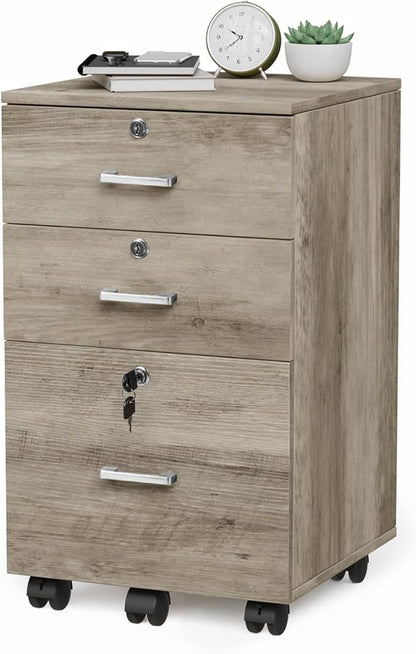 VINGLI 3-Drawer File Cabinet - Image 9