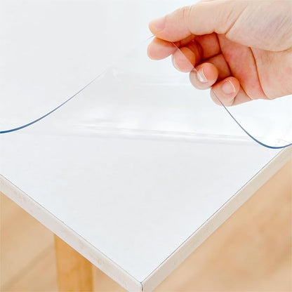 Eisdroma 18 x 54 Inch Clear Table Cover Protector, Transparent Table Protector by Eisdroma