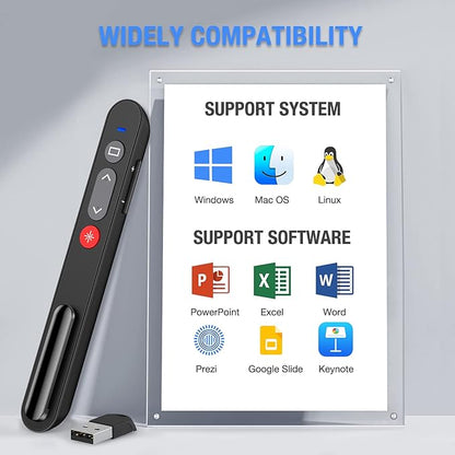 Presentation Clicker with Case, Wireless Presenter - Image 9