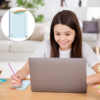 300 Sheets to Do List Notepad Daily Checklist Sticky Notes Cute Undated Memo - Image 4