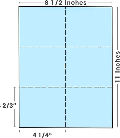 Limited Papers 8.5x11 Perforated Paper, 20/50 Pound, 75 GSM, Variety of - Image 2