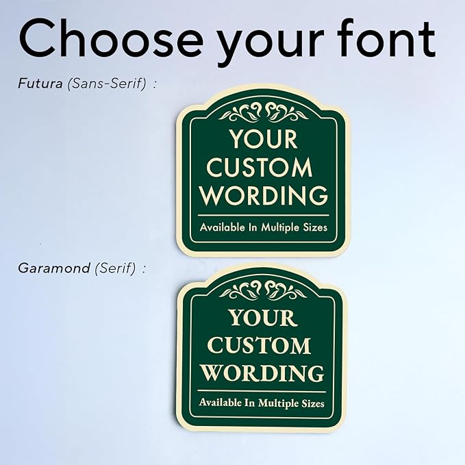 Custom Decorative Outdoor Metal Signs - Image 9