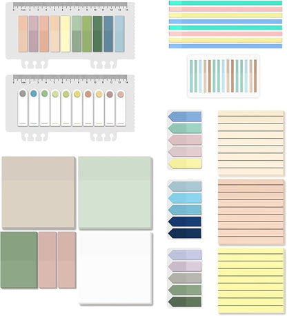 BAYTORY 1610 Sheets Transparent Sticky Notes by BAYTORY