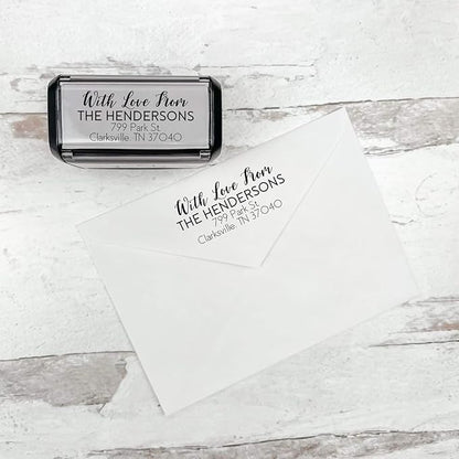 Self Inking Modern Address Stamps | Custom Return Address Stamper - Image 7