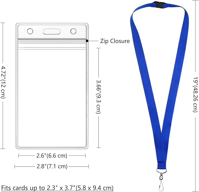 12-Pack Rainbow Breakaway Lanyards - Image 3