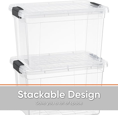 Superio Clear Storage Boxes - Image 4