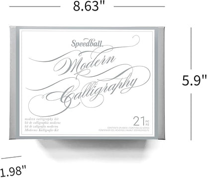 Speedball Modern Calligraphy Kit, Featuring Pen Holder, Tips Ink, Calligraphy - Image 4