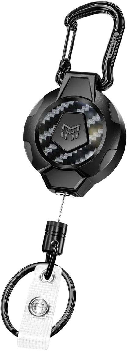 MNGARISTA Upgraded Version Retractable Keychain, 10 OZ Retraction, 31.5" by MNGARISTA